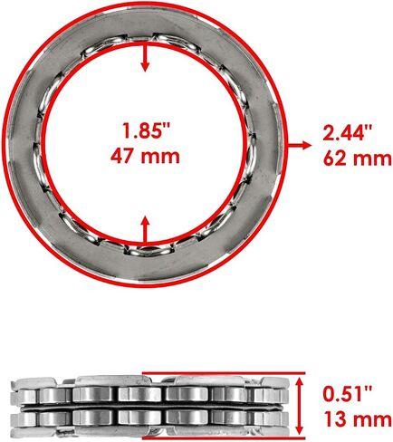 Powersports Replacement Parts for Clutch Housing One Way Bearing for Honda TRX300 Fourtrax 300 1988-2000 Mod-C33C-117 in Saudi Arabia