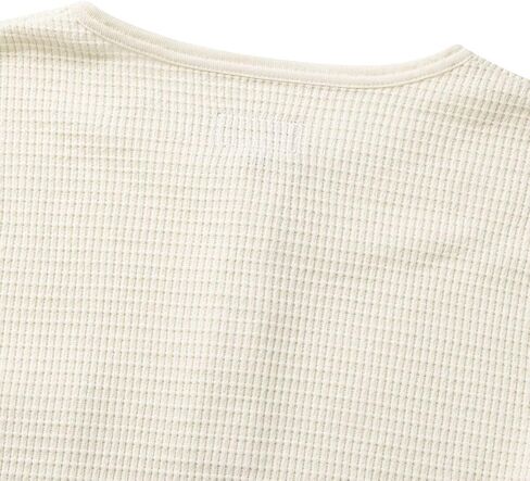 Vintage White Thermal LS Henley من شركة Seager Co. in Saudi Arabia