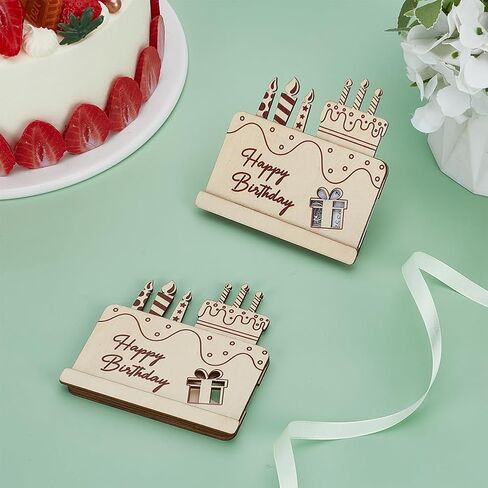 FINGERINSPIRE 2 قطعة هدية نقود خشبية، هدايا عيد ميلاد سعيد، هدايا نقود خشبية من اللوز، حامل نقود، فكرة هدية أصلية، فكرة هدية نقود خشبية أصلية لتهنئة الذكرى السنوية لعيد الميلاد in Kuwait