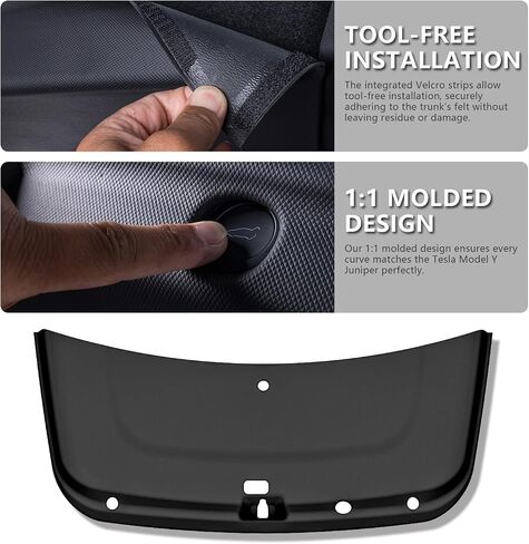for 2025+ Tesla Model Y Juniper 2PCS TPE Rear Trunk Door Guard Mat & Rear Trunk Threshold Strip Protection Cover Trunk Bumper Guard Sill Cover Cargo Liners 2025 2026 Model Y Juniper Accessories in Saudi Arabia