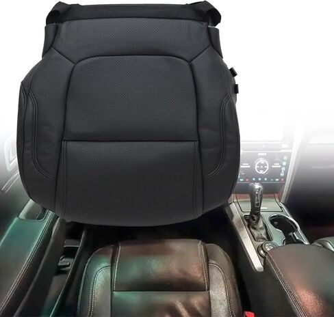 Driver Side Bottom Leather Seat Cover Black Compatible with Ford Explorer Limited Sport 2011 2012 2013 2014 2015 in Saudi Arabia