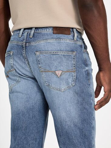 GUESS Men's Eco Mason Patch Jeans in Saudi Arabia