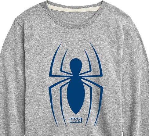 Marvel Spider-Man - Spider Logo - Toddler and Youth Long Sleeve Graphic T-Shirt in Saudi Arabia