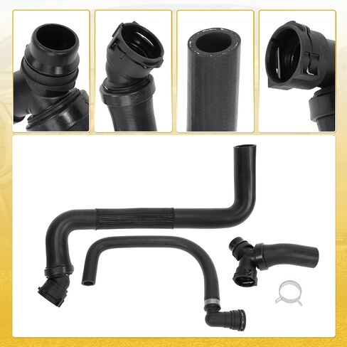3 قطعة خرطوم المبرد العلوي وموصل Y مع مجموعة أنابيب التبريد السفلية لفورد F150 5.0L 2011-2020 استبدال مجموعة خرطوم رقم DR3Z8566A/CL3Z8260A/BL3Z8C350A in Saudi Arabia