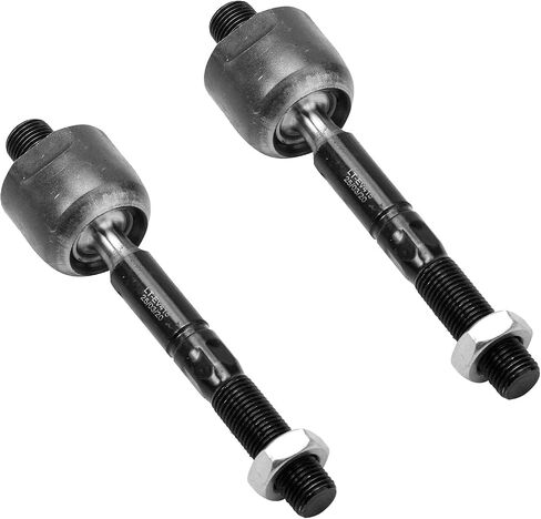 Detroit Axle - Front 6pc Tie Rods Kit for 98-02 Honda Accord, 99-03 Acura TL, 01-03 CL, 4 Outer & Inner Tie Rod Ends 2 Boots 1998 1999 2000 2001 2002 Replacement in Saudi Arabia