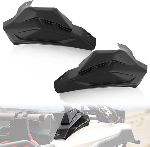 ملحقات غطاء بلاستيكي مزخرف بالقفص الخلفي لـ Can-Am Maverick X3/X3 Max 2017-2025، لوحات حماية درع حماية العمود الأسود (قطعتان، LH وRH، تحل محل OEM 705010335، 705010336) in Kuwait