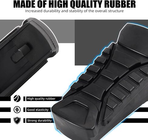Rear Passenger Pegs Rubber Coves For For BMW R1250GS ADV 2019-2024 in Saudi Arabia