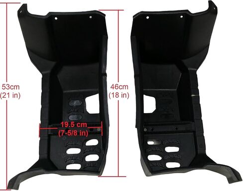 مجموعة مسند القدم اليسرى واليمنى من ATV لـ Coolster 3150، 3150DX 3150DX-2 3175U Tao Tao Bull 150 Bull 200 وRhino 250 Vitacci 125cc Utility Style ATV in Saudi Arabia