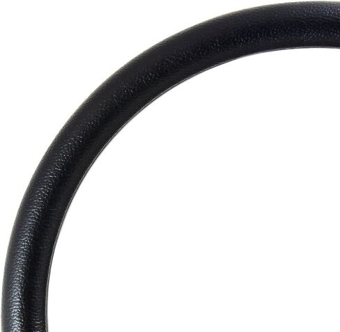 5-bolt Black Steering Wheel 14 Inch Aluminum with Black Vinyl Wrap and Horn in Saudi Arabia