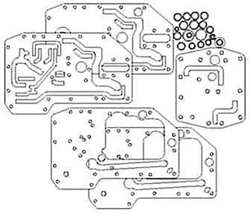 RAParts 393877 MCV Gasket Kit - Fits International in Saudi Arabia
