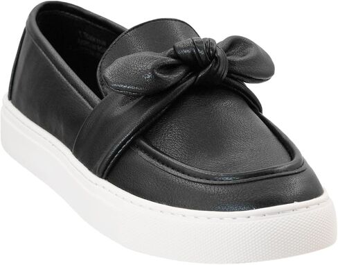 Corkys Footwear Hey Girl Women's Why Knot Slip-On Fashion Sneaker - Featuring a Bow on The Upper Strap and a Comfortable Insole for All Day Wear - Lightweight and Stylish in Saudi Arabia