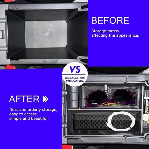 2024 2025 Crosstrek Center Console Organizer Tray for 2024 2025 Subaru Crosstrek 2024 Impreza Center Armrest Storage Box for Crosstrek 2024 Accessories Imprez Storage Box Double Layer in Saudi Arabia