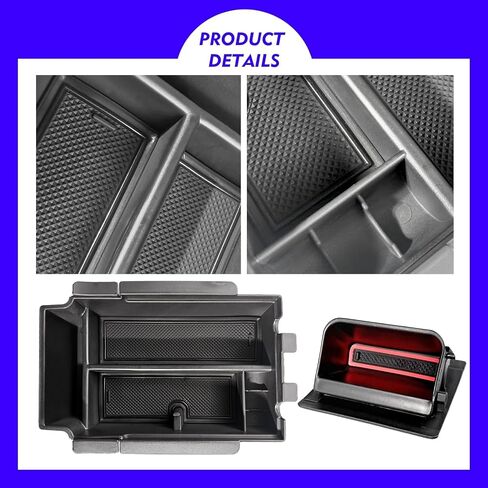 2024 2025 Crosstrek Center Console Organizer Tray for 2024 2025 Subaru Crosstrek 2024 Impreza Center Armrest Storage Box for Crosstrek 2024 Accessories Imprez Storage Box Double Layer in Saudi Arabia