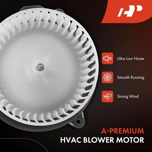 A-Premium Front Heater Blower Motor with Fan Cage Compatible with Nissan Frontier 2005-2021, Pathfinder 2005-2012, Xterra 2005-2015, Replace# 27226-EA010, 27226EA010 in Saudi Arabia
