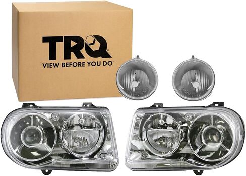 طقم إضاءة TRQ CH2502167 CH2503167 CH2592135 متوافق مع 2007-2010 كرايسلر 300 in Saudi Arabia