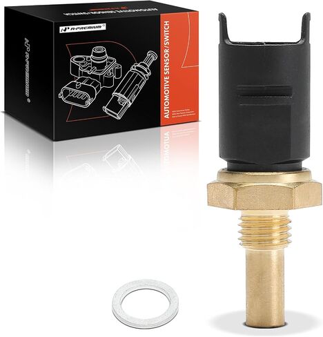 A-Premium Engine Coolant Temperature Sensor [4 Pins] Compatible with BMW 318i, 318is, 318ti, X5, 740i, 740iL, 750iL, 528i, 530i, 540i, 840Ci, 850Ci, 650i, M3, M5 & Land Rover Range Rover, Discovery in Saudi Arabia