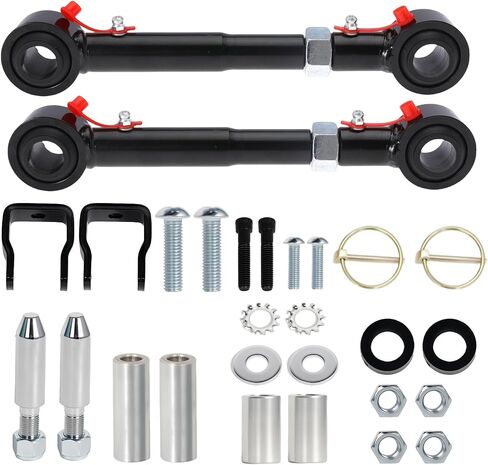 JP-9003-TJ 2 قطعة Sway Bar End Link أسرع قطع الاتصال ل Jeep 1998 1999 2000-2002 2003 2004 2005 2006 Wrangler TJ/Cherokee, 1984-1986 1987 1988 1989 1990 1991 1992 1993 1994-2001 رانجلر XJ in Saudi Arabia
