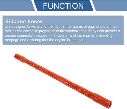 X AUTOHAUX 1 قطعة 38 مللي متر 1.50 "ID 500 مللي متر 19.69" طول 0 درجة الأحمر سيارة خرطوم سيليكون خرطوم التبريد العالمي in Saudi Arabia