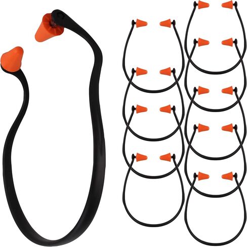 Titus U-Band - Over Ear Reuseable Banded Ear Plugs (25 Decibel, 1 Band, 10 Replacement Plugs) in Saudi Arabia