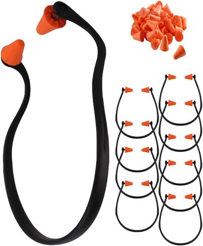Titus U-Band - Over Ear Reuseable Banded Ear Plugs (25 Decibel, 1 Band, 10 Replacement Plugs) in Saudi Arabia