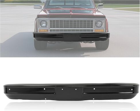 شريط الوجه الأمامي من KUAFU متوافق مع 1973-1980 Chevy Chevy C/K10/20/30، C50/60/70 K5/10/20/30، Blazer GMC C/K15 25 35، C5000/6000/7000، بديل جيمي لـ 6272560، GM1002257-Silvery in Saudi Arabia