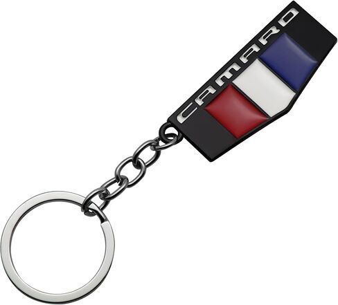 1Pc Camaro Key Chain Ring 3D Finish Keychain Keyring Alloy Key Holder Key Fob Replacement For Camaro Accessories (White) in Saudi Arabia