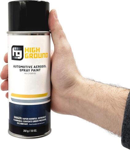 HIGH GROUND (TRI-STAGE Factory Matched Automotive Spray Paint for Toyota Automobiles (Toyota 070 White Pearl Crystal Shine, 8 oz Solvent) (TRI-STAGE PAINT) in Saudi Arabia