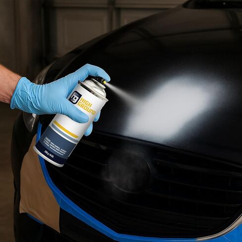 HIGH GROUND (TRI-STAGE Factory Matched Automotive Spray Paint for Toyota Automobiles (Toyota 070 White Pearl Crystal Shine, 8 oz Solvent) (TRI-STAGE PAINT) in Saudi Arabia