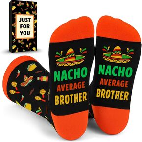 ZAGKOO Gifts for Papa Uncle Dad Mom Nephew Brother Daughter - Funny Christmas Sock for Men, Women - Novelty Gift Ideas Family in Saudi Arabia