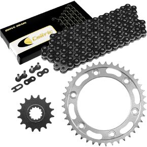 Caltric Black Drive Chain And Sprocket Kit Compatible with Honda Cbr1000Rr 2004-2016 530-Chain in Kuwait