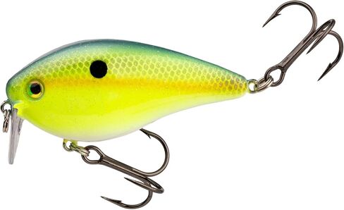 Strike King (HCKVD2.5W-538) KVD 2.5 Wake Bait Fishing Lure, 538 - Chartreuse Sexy Shad, 3/8 oz, Unique Clacking Sound in Saudi Arabia