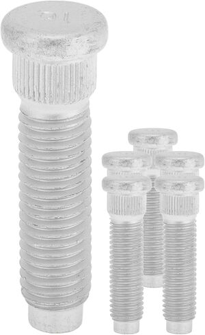 6 Pcs M14x2.0 Wheel Lug Stud for Ford F150 2001-2014 Front Rear Wheel Stud Bolt Set No.YL3Z1107AB Alloy Steel Silver Tone in Saudi Arabia