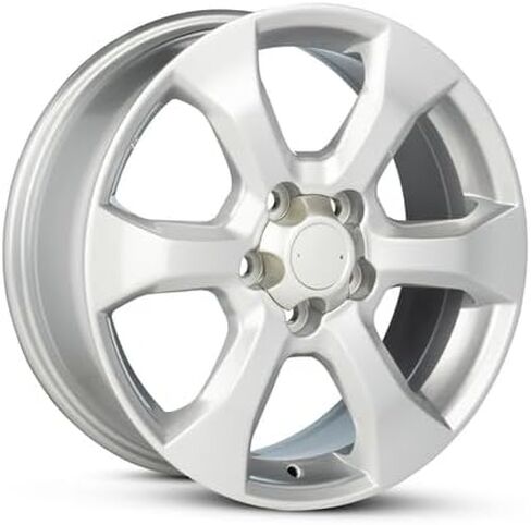 عجلة بديلة جديدة من OEM لسيارة Toyota Rav4 (09-14) مقاس 17x7 بوصة حافة من الألومنيوم مطلية باللون الفضي تناسب 225/65R17 in Saudi Arabia