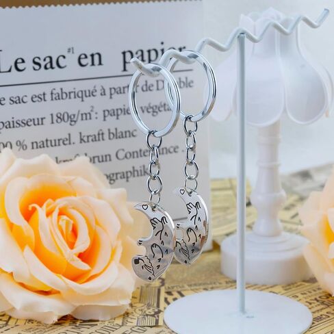 Funny Otter Gifts for Women Cute Matching Keychains for Couple Christmas Stocking Stuffers Gifts For Girlfriend Wife Boyfriend Husband Anniversary Engagement Wedding Valentines Day Gift For Her Him in Saudi Arabia