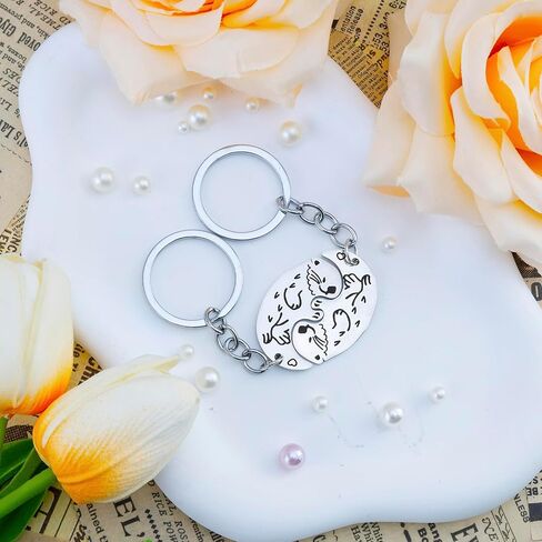 Funny Otter Gifts for Women Cute Matching Keychains for Couple Christmas Stocking Stuffers Gifts For Girlfriend Wife Boyfriend Husband Anniversary Engagement Wedding Valentines Day Gift For Her Him in Saudi Arabia