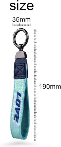 Custom Glow in The Dark Wristlet Keychain, Personalized Reflective Charm, Reflective Bag Pendant - Perfect for Bagpacks, Keys, Luggage in Saudi Arabia