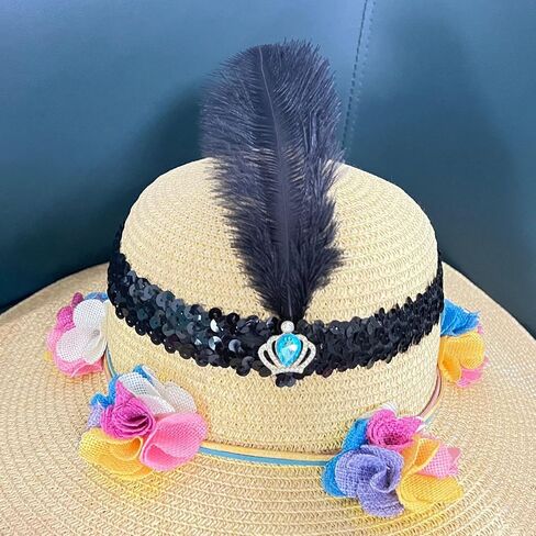 عصابة رأس للهالوين من عشرينيات القرن العشرين من أغطية الرأس لحفلات الكرنفال للنساء، عصابة رأس من الريش الزعنفة لحفلة غاتسبي in Kuwait