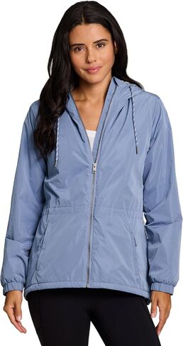 Avalanche Women's Rain Jacket with Zipper Pockets, Faux Fur Lined Rain Coat Sherpa Lined Coat Quick Drying Hiking Jacket in Saudi Arabia