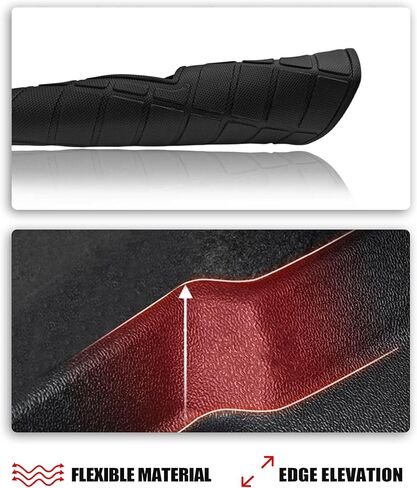 Cargo Liner Compatible with 2021-2024 Toyota Venza Trunk Mat Cargo Mat Back Seat Cover Protector Dog Liner Pet Mat Cargo Trunk Liner(Backrest Mats+Trunk Mat) in Kuwait