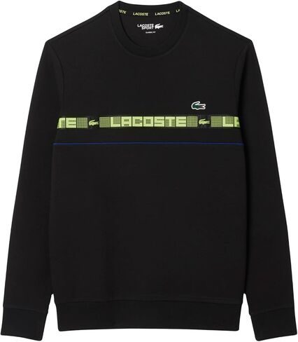 سويت شيرت رياضي مخطط للرجال من Lacoste in Saudi Arabia