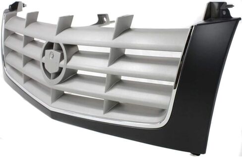 For Cadillac Escalade/Escalade EXT Grille Assembly 2002 03 04 05 2006 | Cross Bar Insert | Paintable Shell & Insert | w/Chrome Insert Opn'g Molding Plastic | GM1200509 | 15162129 in Saudi Arabia