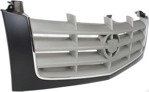 For Cadillac Escalade/Escalade EXT Grille Assembly 2002 03 04 05 2006 | Cross Bar Insert | Paintable Shell & Insert | w/Chrome Insert Opn'g Molding Plastic | GM1200509 | 15162129 in Saudi Arabia