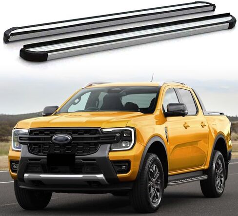 2pc Fixed Running Board Side Step Nerf Bar for Ford Ranger T9 2023 2024 2025. in Saudi Arabia