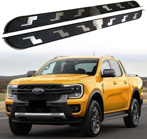 2pc Fixed Running Board Side Step Nerf Bar for Ford Ranger T9 2023 2024 2025. in Saudi Arabia