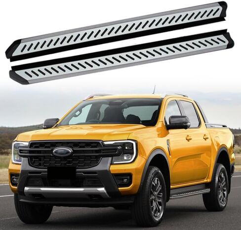 2pc Fixed Running Board Side Step Nerf Bar for Ford Ranger T9 2023 2024 2025. in Saudi Arabia
