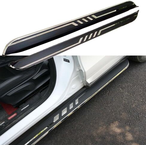 2pc Fixed Running Board Side Step Nerf Bar for Ford Ranger T9 2023 2024 2025. in Saudi Arabia