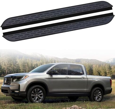 2pc Fixed Running Board Side Step Nerf Bar for Honda Ridgeline 2017-2024. in Saudi Arabia