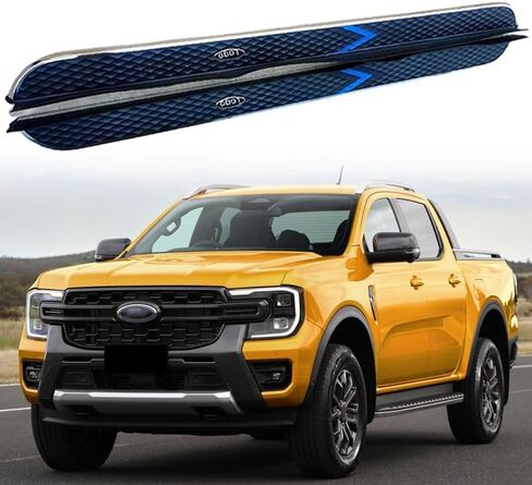 2pc Fixed Running Board Side Step Nerf Bar for Ford Ranger T9 2023 2024 2025. in Saudi Arabia