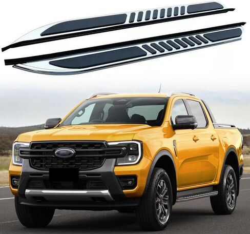 2pc Fixed Running Board Side Step Nerf Bar for Ford Ranger T9 2023 2024 2025. in Saudi Arabia
