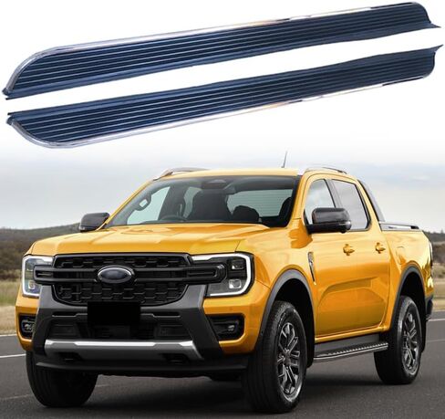 2pc Fixed Running Board Side Step Nerf Bar for Ford Ranger T9 2023 2024 2025. in Saudi Arabia